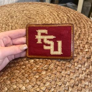 Smathers and Branson. FSU needle port credit card wallet